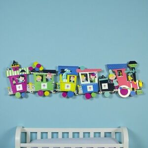 VTG Dolly Toy Co Train Wall Puzzle 1950s Pressboard Nursery Decor